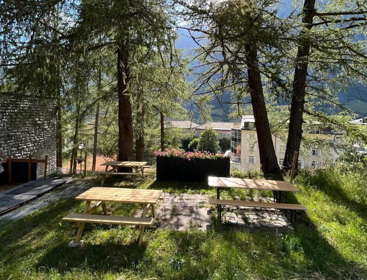 Center, Sauna, View - Haus Linaria Leukerbad Exterior photo