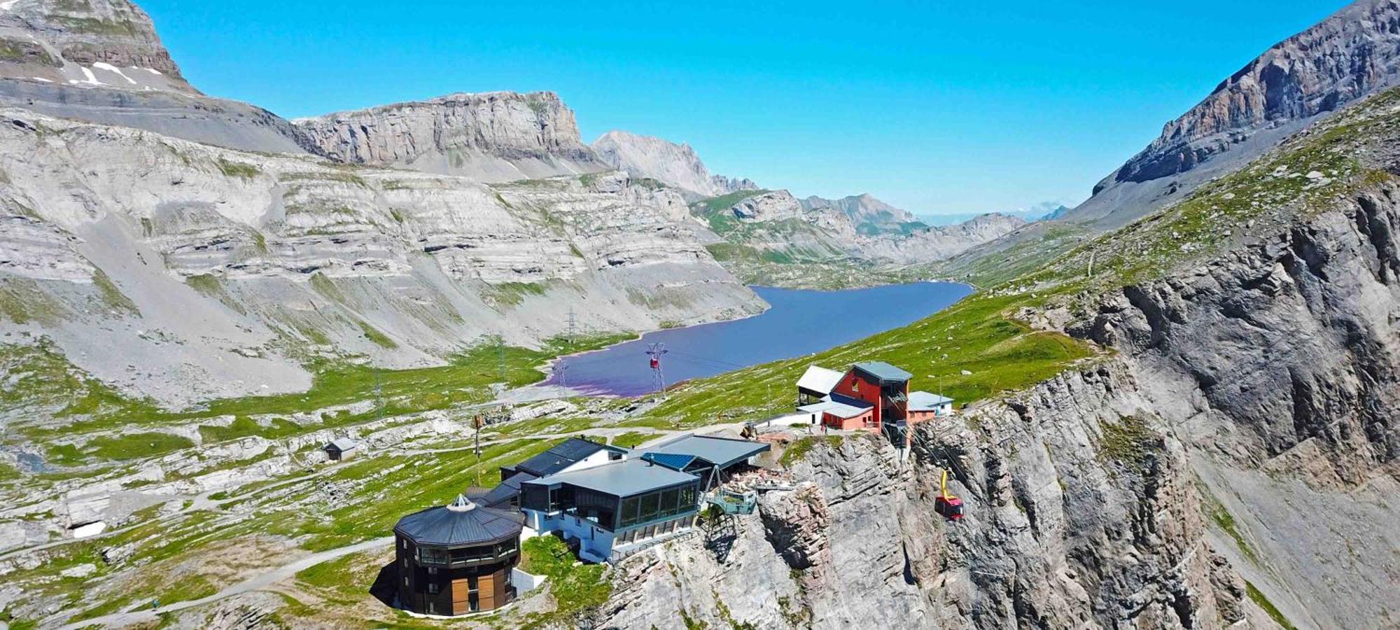 Center, Sauna, View - Haus Linaria Leukerbad Exterior photo