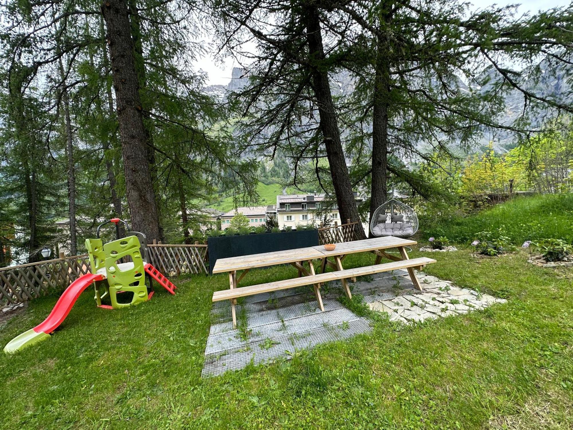 Center, Sauna, View - Haus Linaria Leukerbad Exterior photo