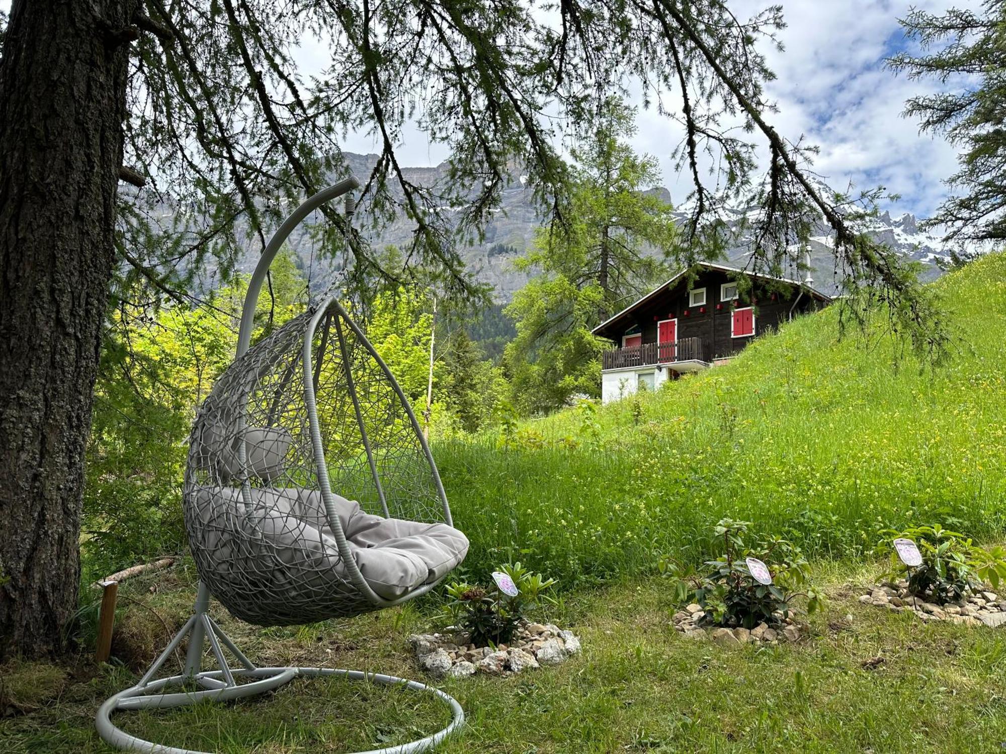 Center, Sauna, View - Haus Linaria Leukerbad Exterior photo